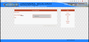 Jadwal Kuliah 2